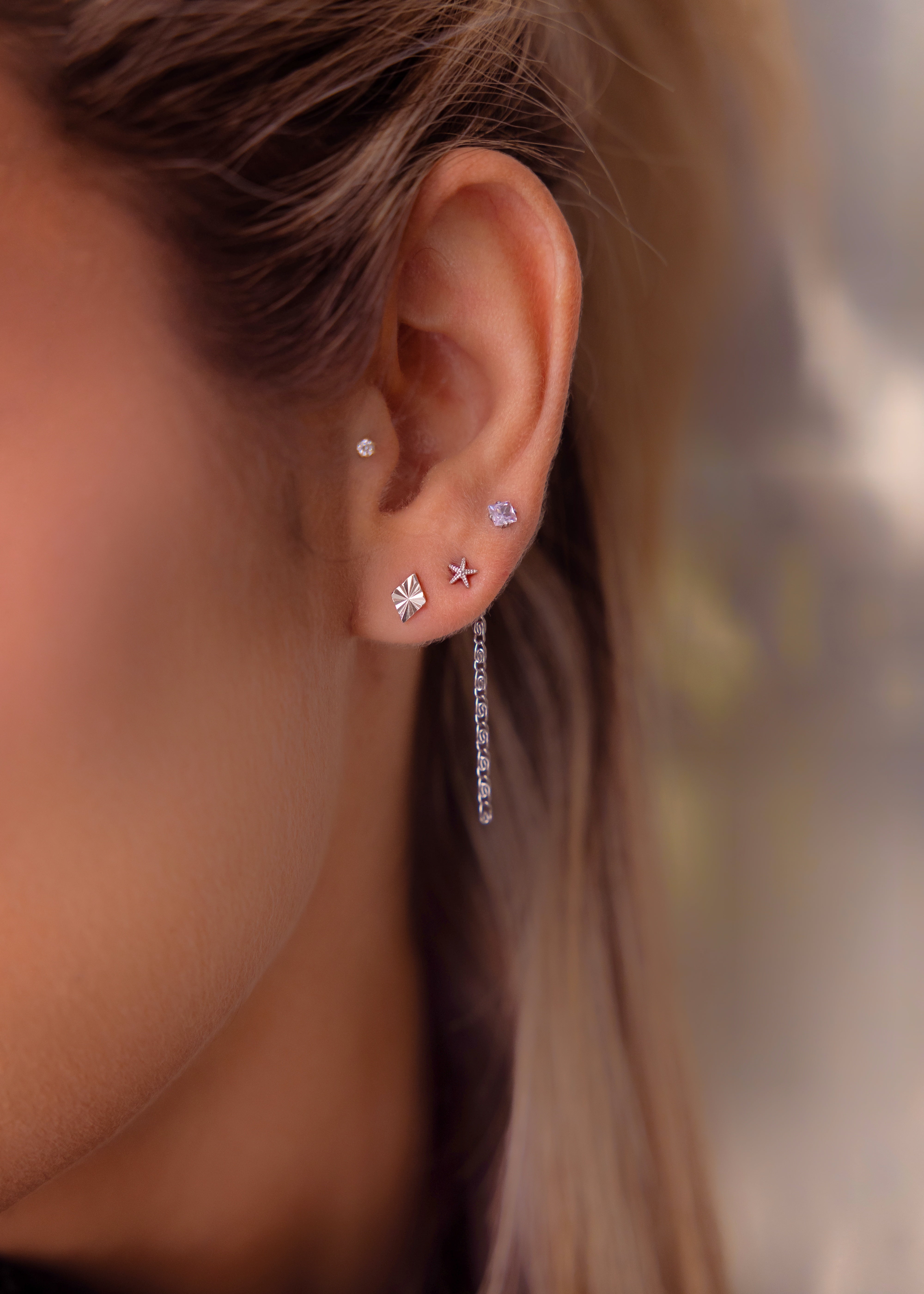 Aretes Topos minis: Astros (Set x 3)